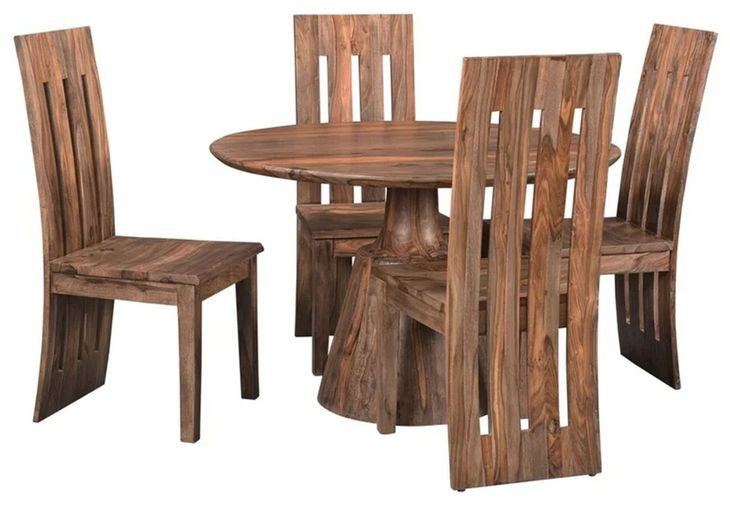 Acres Brownstone 46" Round Dining Room Set