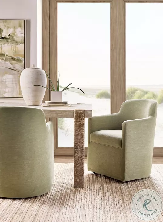 Commerce And Market Baso Sage Izabela Upholstered Arm Chair