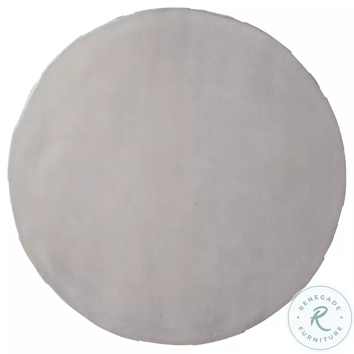 Athena Natural Concrete Round Cocktail Table