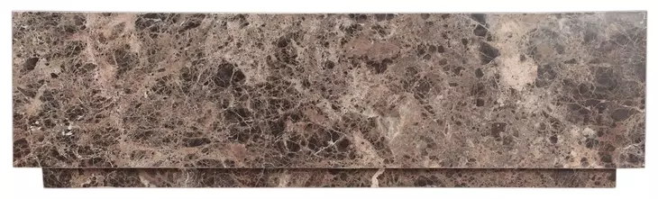 Giza Dark Emperador Rectangular Marble Top Coffee Table