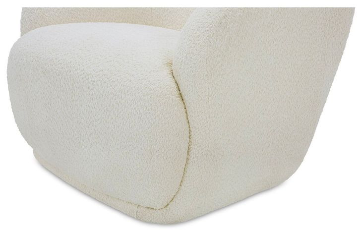 Stevie Cream Upholstered Lounge Chair