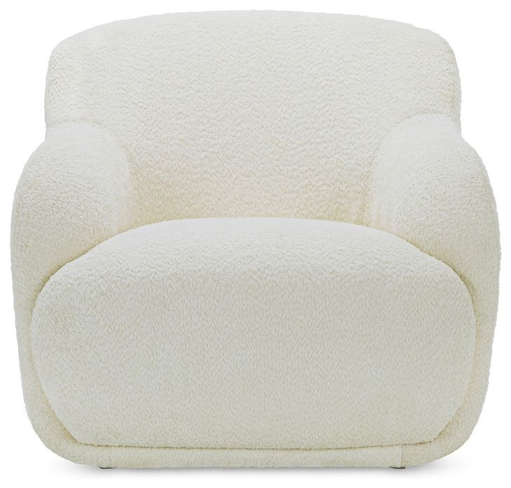 Stevie Cream Upholstered Lounge Chair