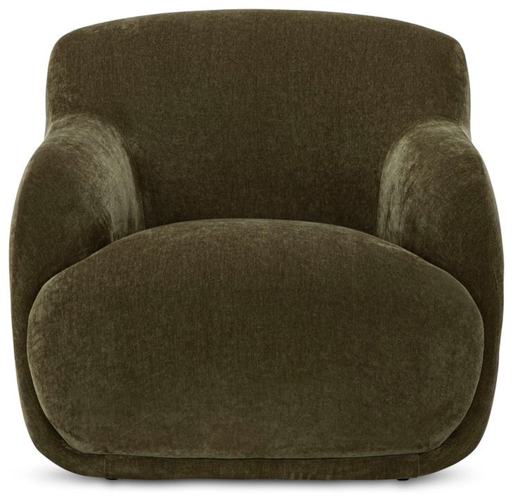 Stevie Cedar Green Upholstered Lounge Chair