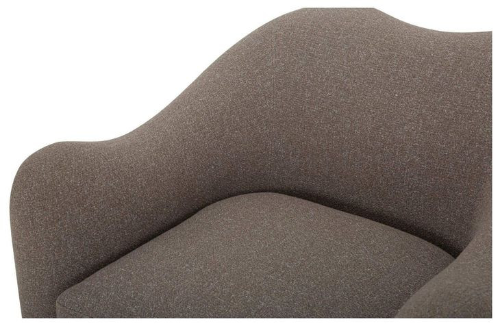 Bria Brown Upholstered Accent Chair