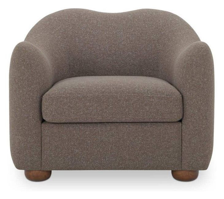 Bria Brown Upholstered Accent Chair