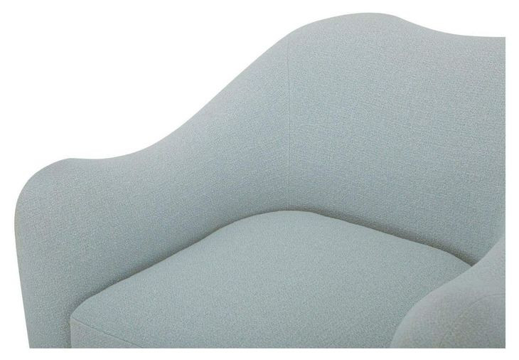 Bria Light Blue Upholstered Accent Chair