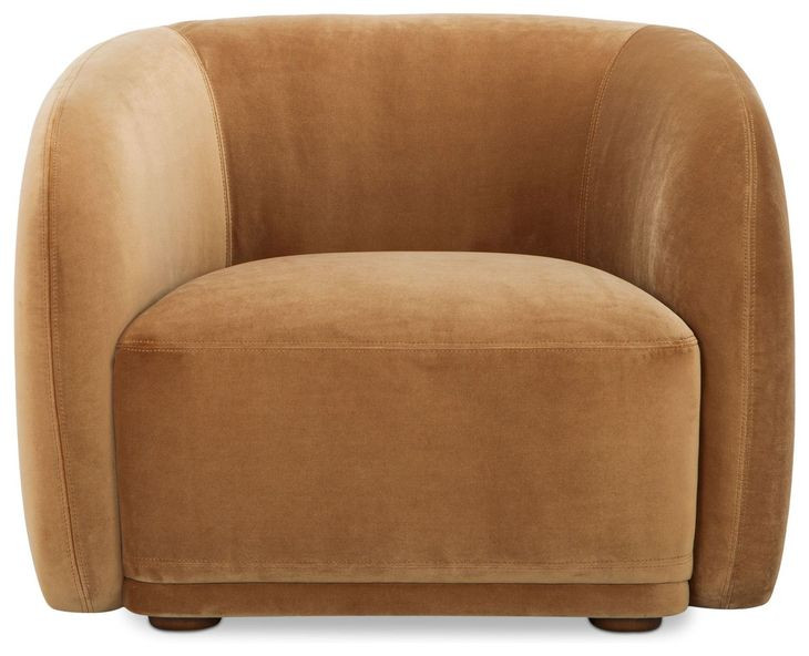 Faye Tan Upholstered Accent Chair