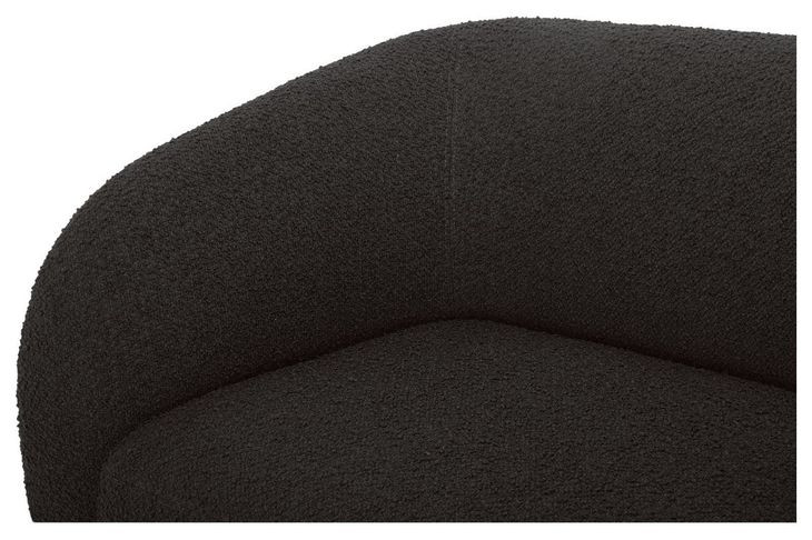 Faye Black 2 Piece Modular RAF Sectional