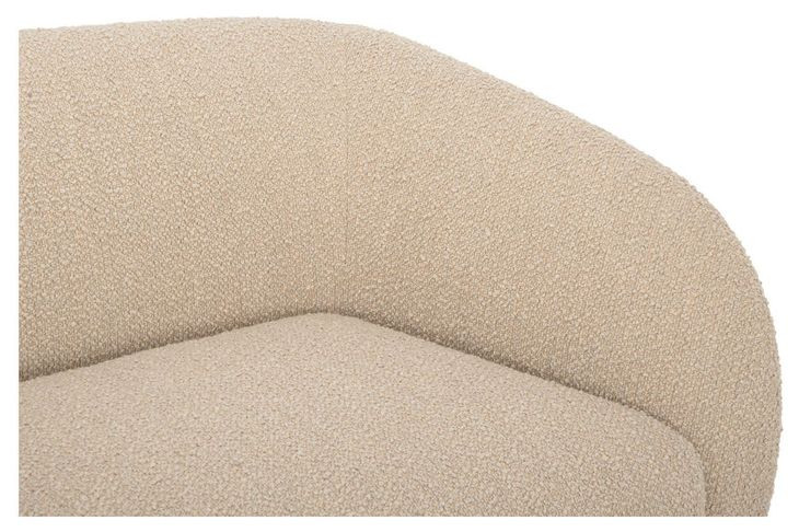 Faye Beige 2 Piece Modular LAF Sectional