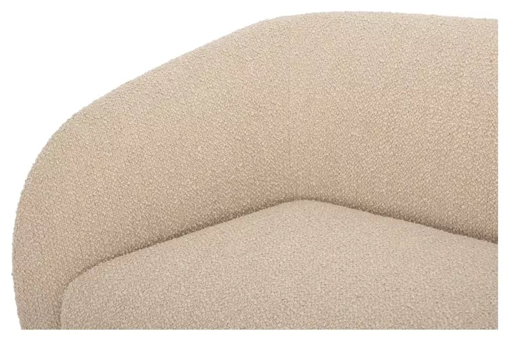 Faye Beige 2 Piece Modular RAF Sectional