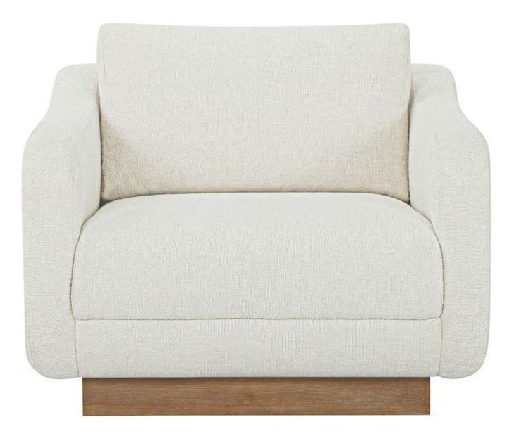 Keane Cream Upholstered Lounge Chair