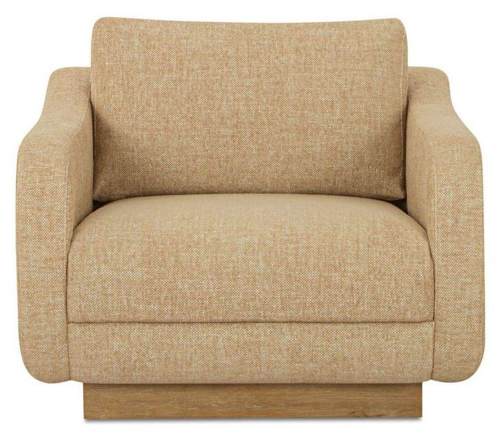 Keane Ochre Upholstered Lounge Chair