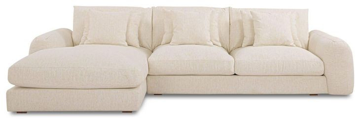Berga Oat 2 Piece Modular LAF Sectional