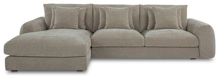 Berga Pebble 2 Piece Modular LAF Sectional