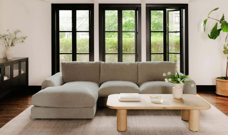 Berga Pebble 2 Piece Modular RAF Sectional