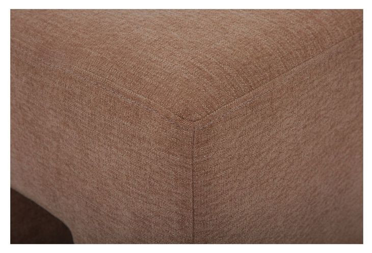 Aidy Washed Pink Upholstered Stool
