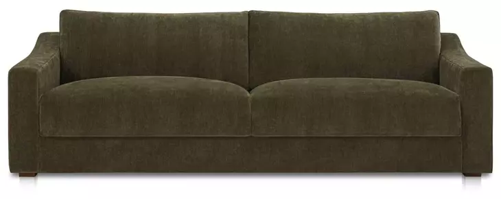 Farrow Cedar Green Modular 91" Sofa