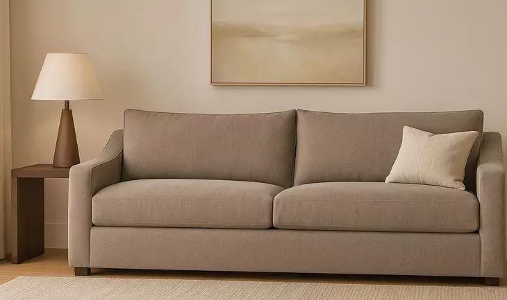 Farrow Taupe Modular 91" Sofa