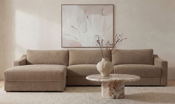 Farrow Taupe Modular Sectional