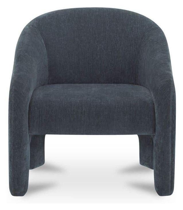 Tuva Slate Blue Upholstered Accent Chair