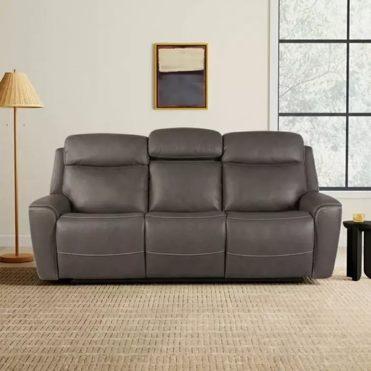 Artemia Gray 89" Power Reclining Sofa