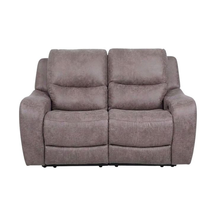Demetrius Brown Power Reclining 66" Loveseat with USB Charging