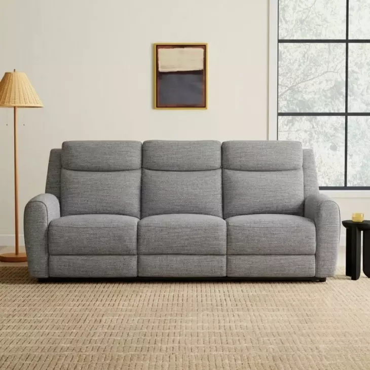 Antonius Gray 87" Manual Reclining Sofa