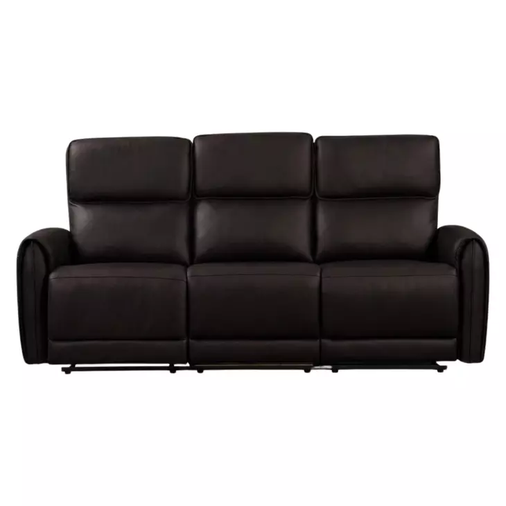 Schlieren Black 81" Power Reclining Sofa with USB Charging