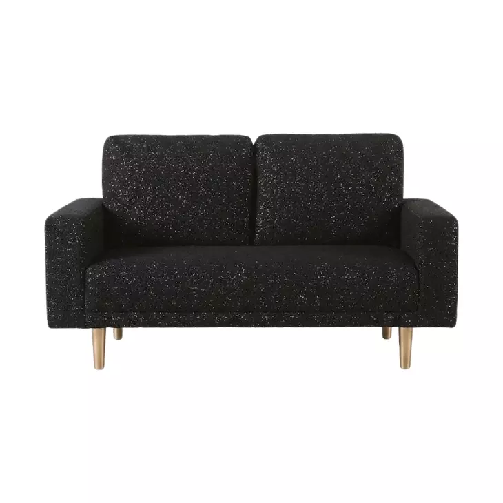 Elverum Black 63" Loveseat