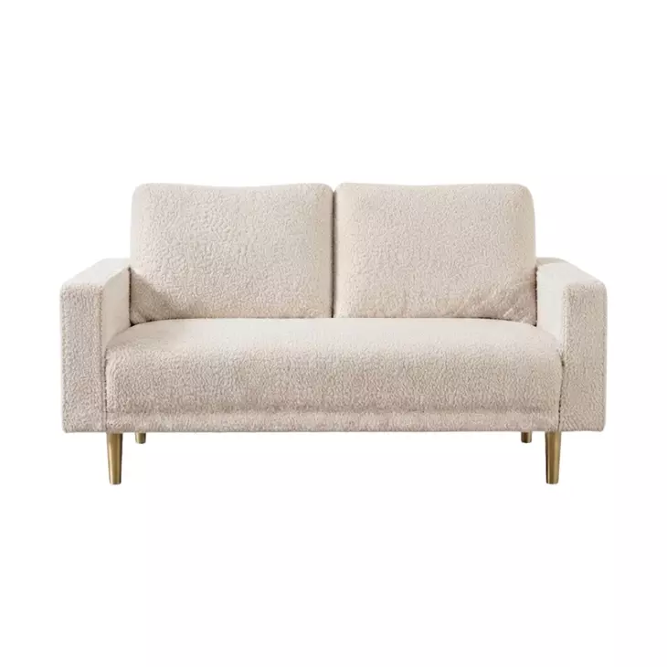 Elverum Off White 63" Loveseat