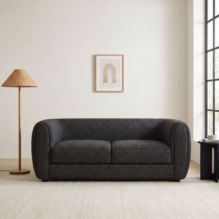 Verdal Black Loveseat