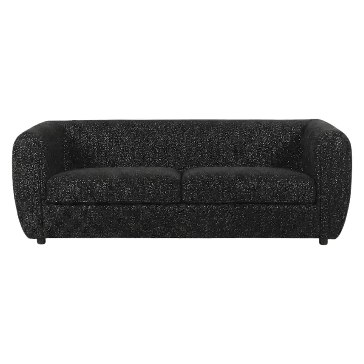 Verdal Black 88" Sofa