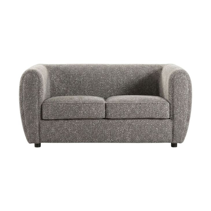 Verdal Charcoal Gray Loveseat