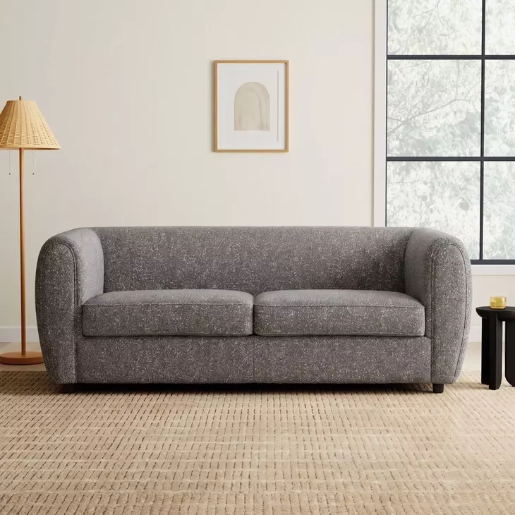 Verdal Charcoal Gray 87" Sofa