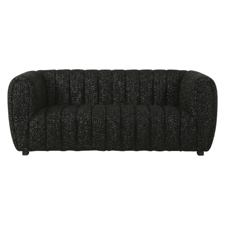 Aversa Black 83" Sofa
