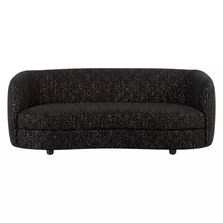 Versoix Black 83" Sofa