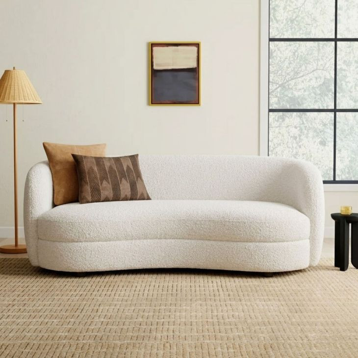 Versoix Off White 83" Sofa
