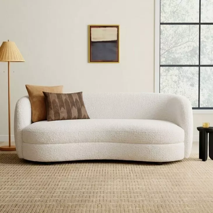 Versoix Off White 83" Sofa