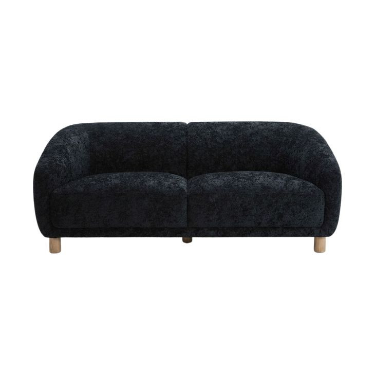 Kolvere Black 68" Loveseat