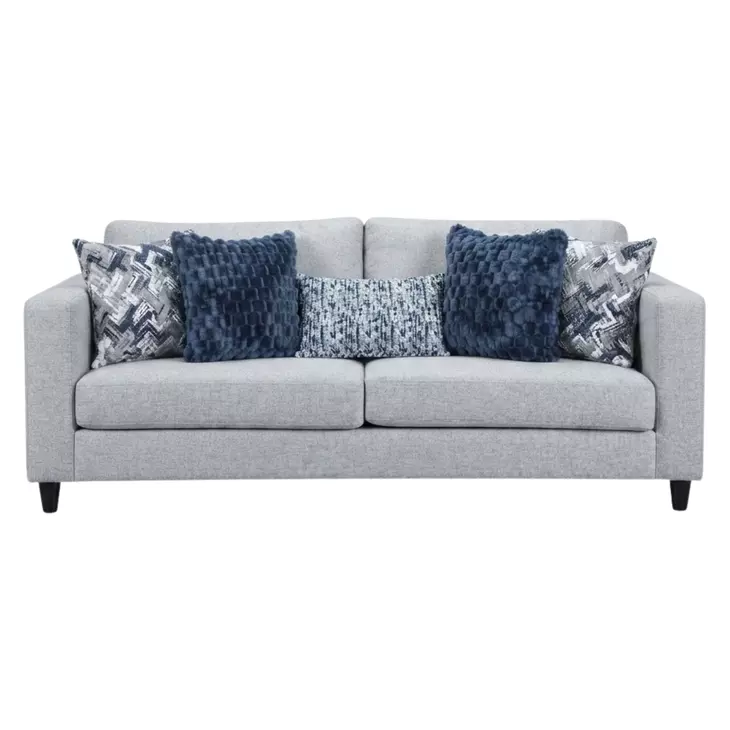 Harlow Light Gray 87" Sofa