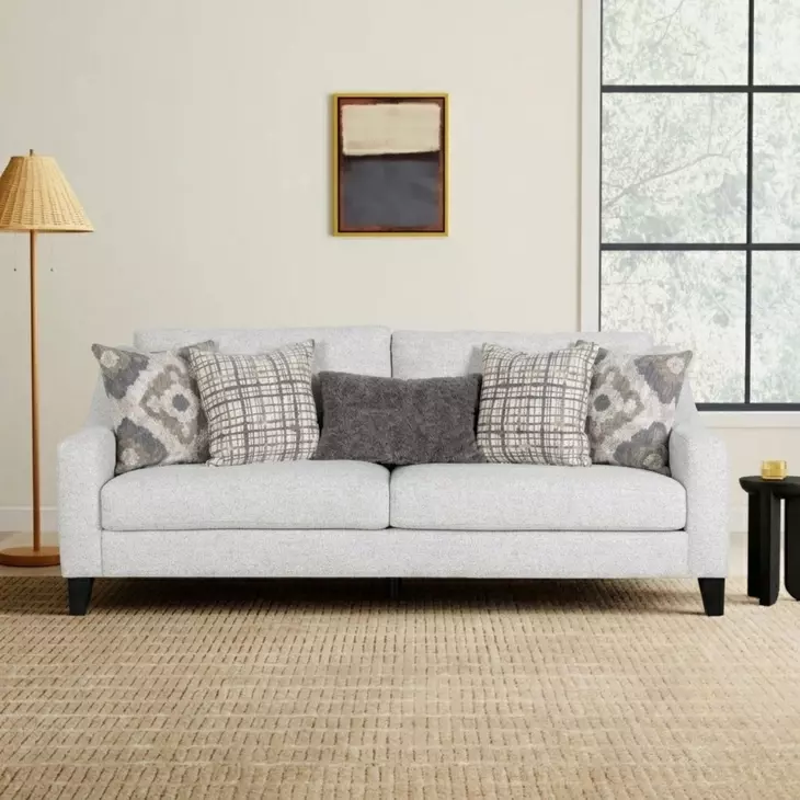 Turnham White 86" Sofa
