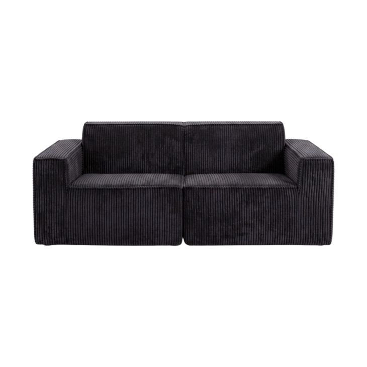 Kimara Black 81" Loveseat