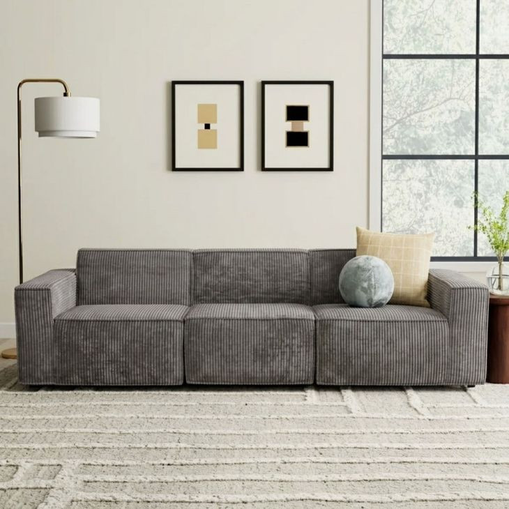 Kimara Dark Gray 113" Sofa