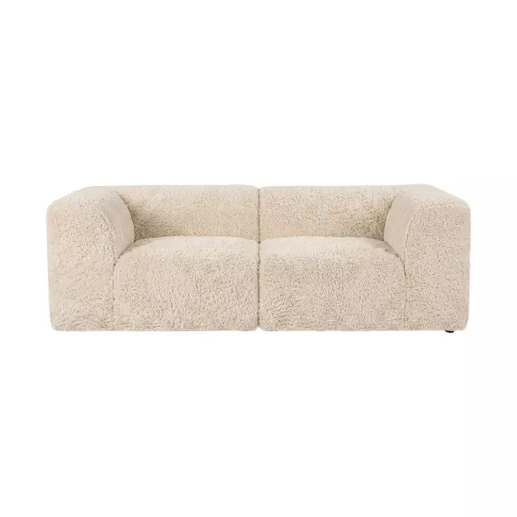 Nappi Sand 80" Modular Loveseat
