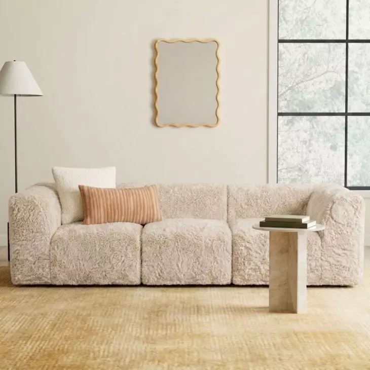 Nappi Sand 107" Modular Sofa