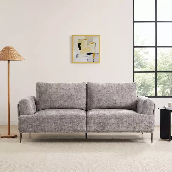Gladbach Gray 65" Loveseat