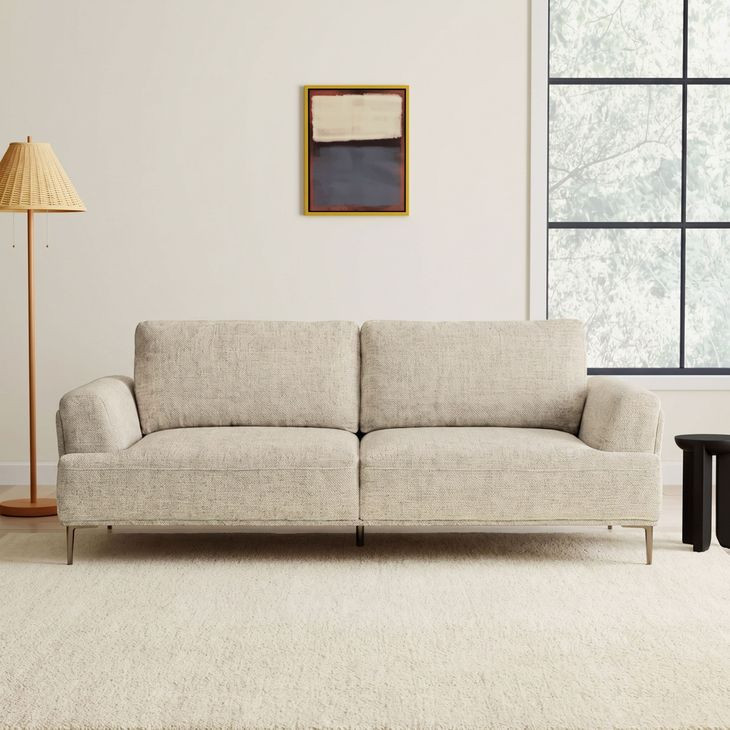 Gladbach Light Brown 81" Sofa