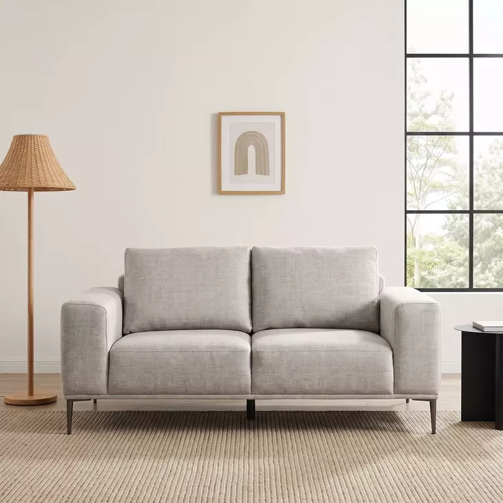 Forde Gray 65" Loveseat
