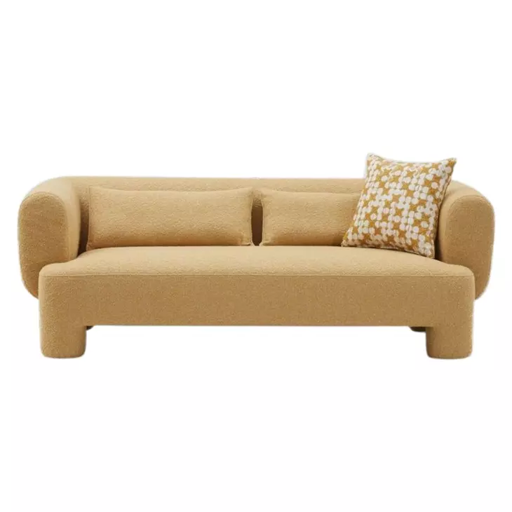 Phedra Yellow 83" Sofa