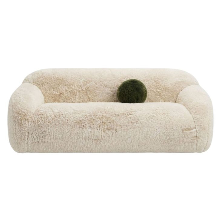Darwen Sand 84" Sofa with Pillow